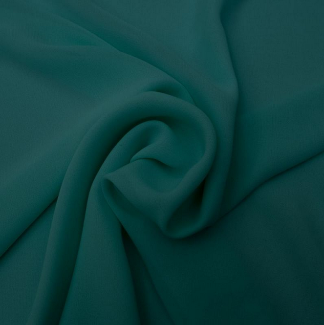 Voile Chiffon Petrol