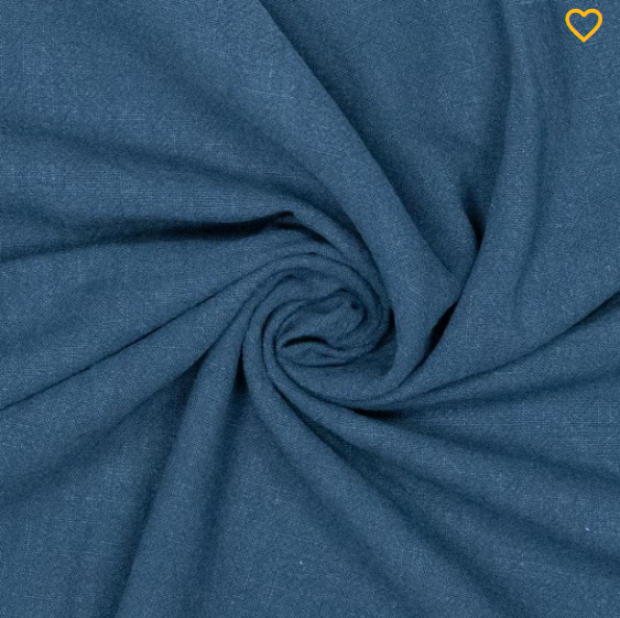 Linnen Stone Washed Dark Denim
