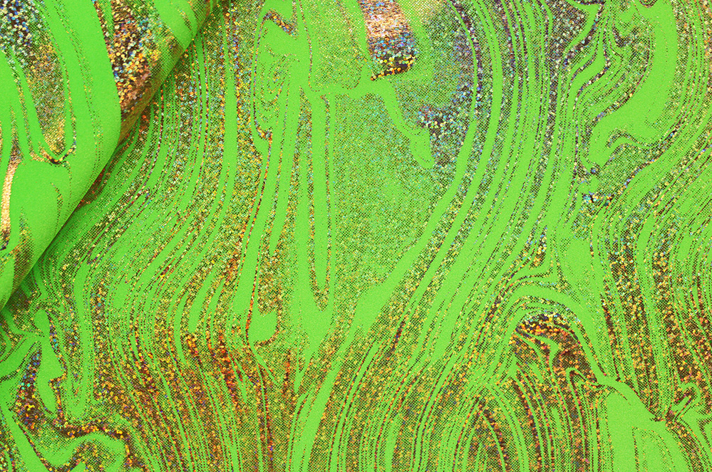 Jazzlycra Jupiter Fluogroen/Goud