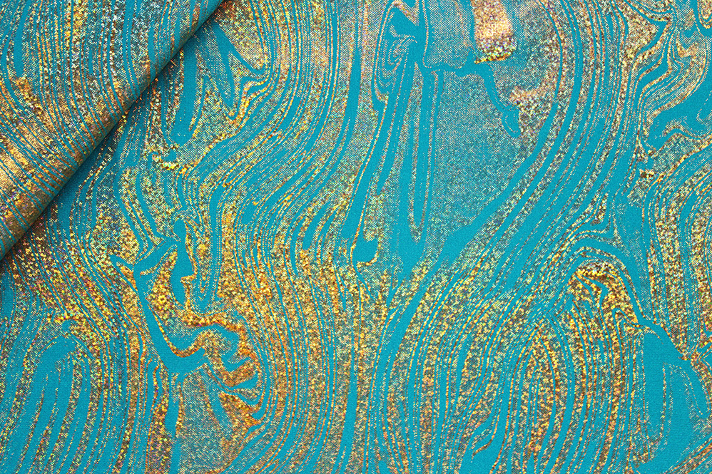 Jazzlycra Jupiter Turquoise/Goud