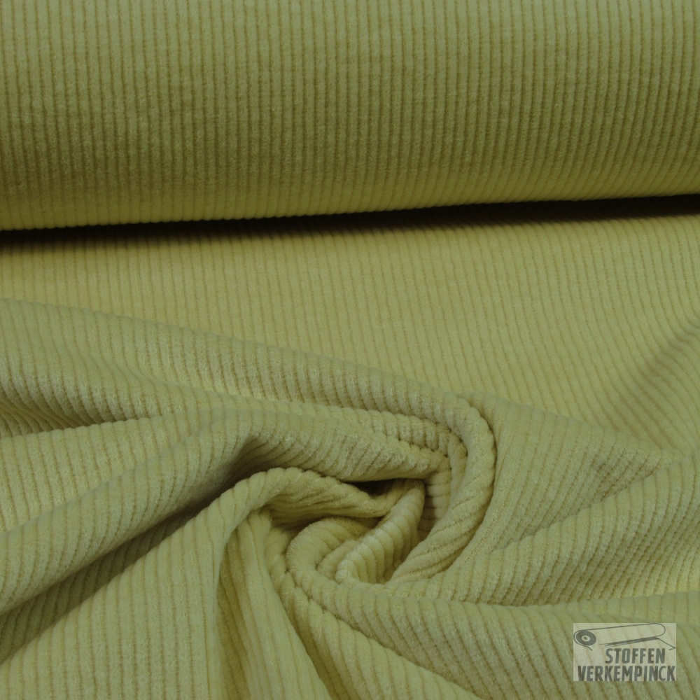 Stretch Corduroy Vanille