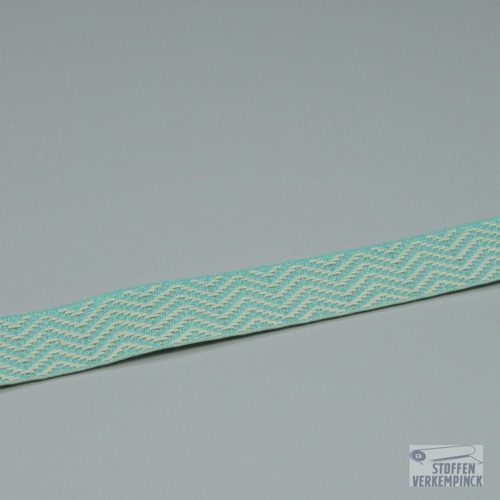 Tassenband Greca 40mm - 744 - groen
