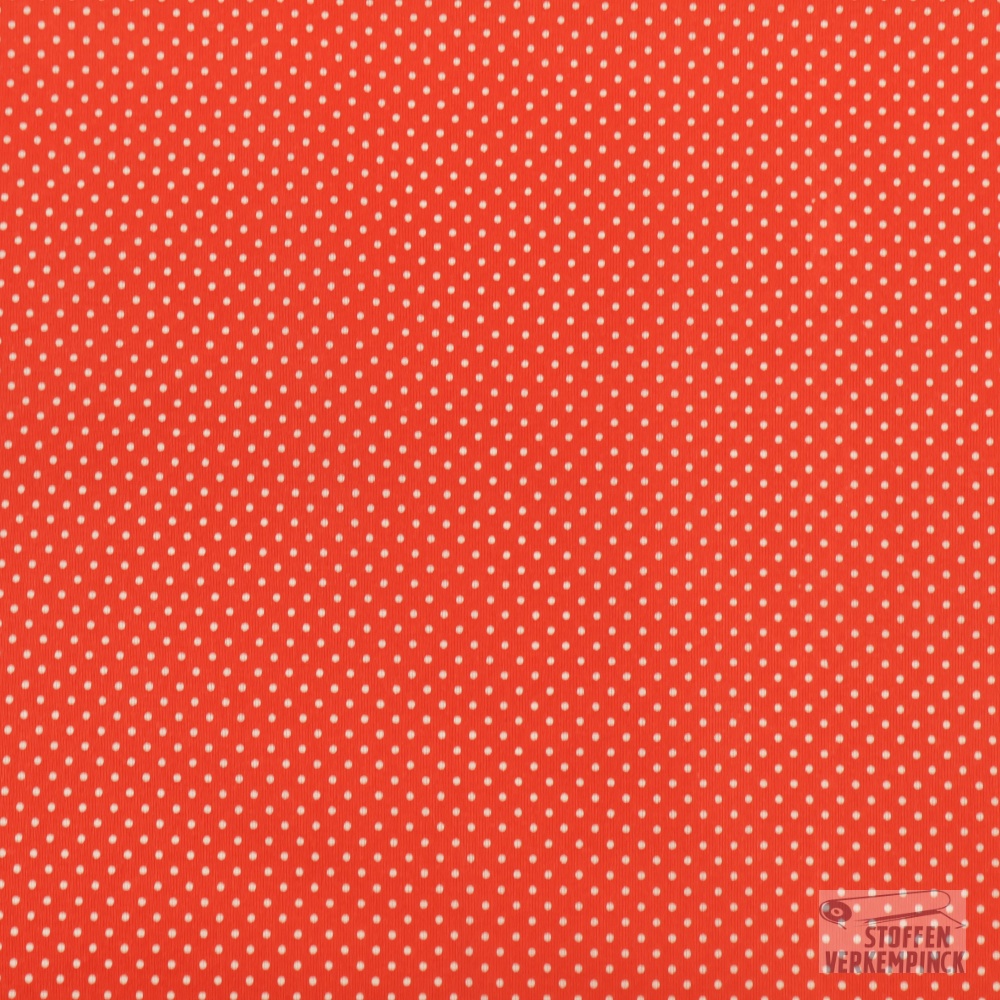 Katoen Petit Pois Rouge