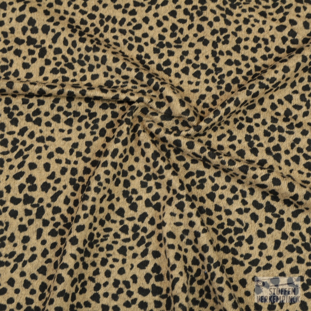 Jersey Leopard Beige