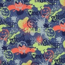 Jersey Melange neon Graffiti Blue