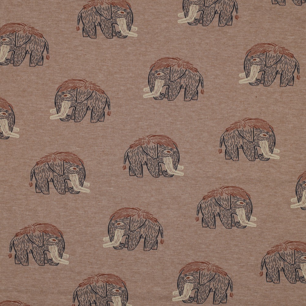 Jersey Melange Mammoth Taupe