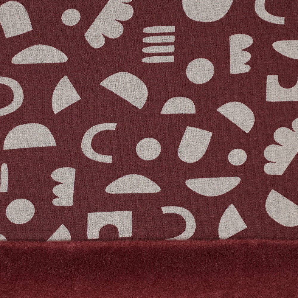 Alpenfleece Shapes Old Bordeaux