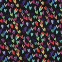 Softshell Digital Hearts Black