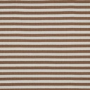 Jersey Rib Horizontal Stripe 1 cm Kaneel/Ecru