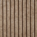 Faux Fur Stripes Sand
