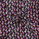 Dubbeljersey Disco Circles Purple