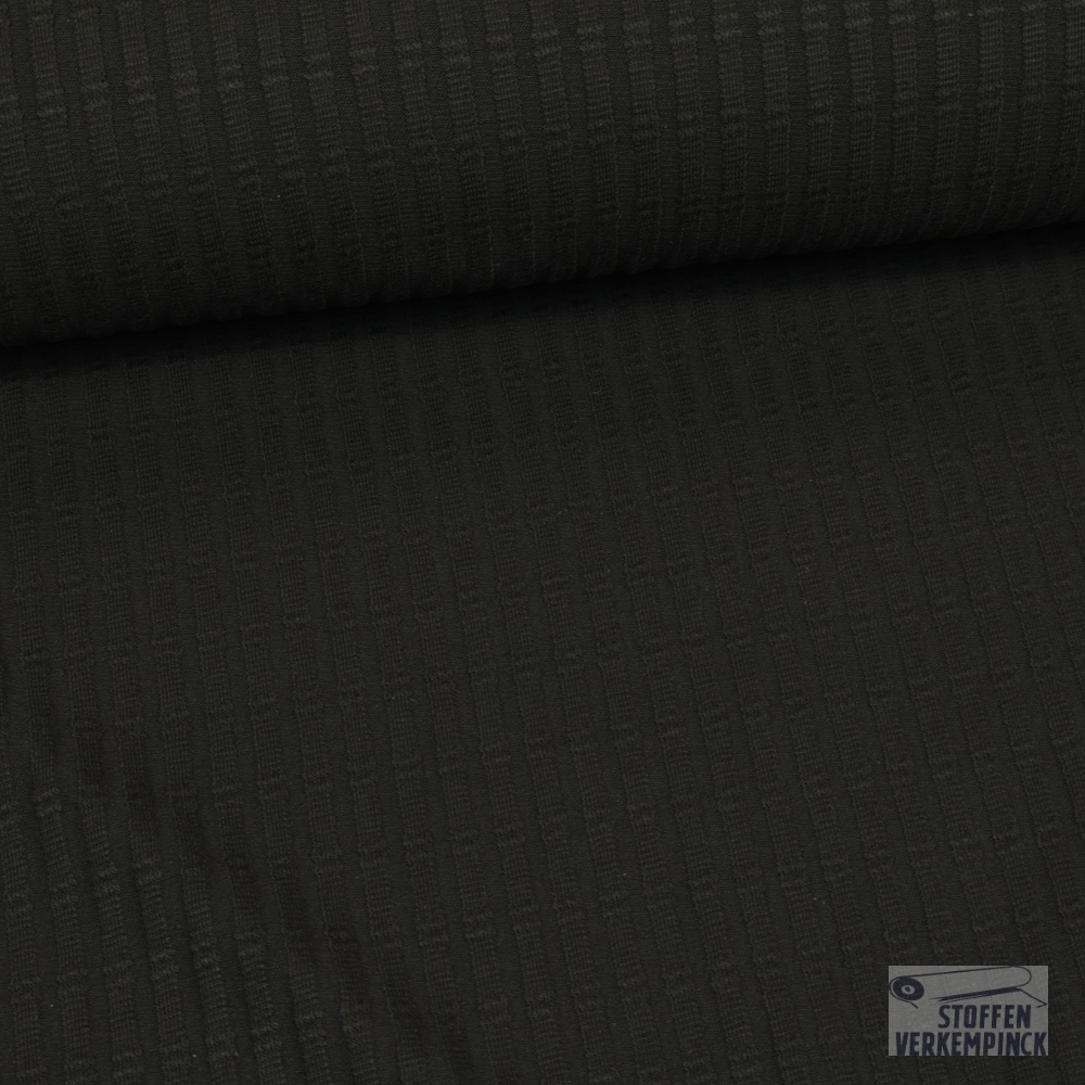 Jersey Fantasierib Black