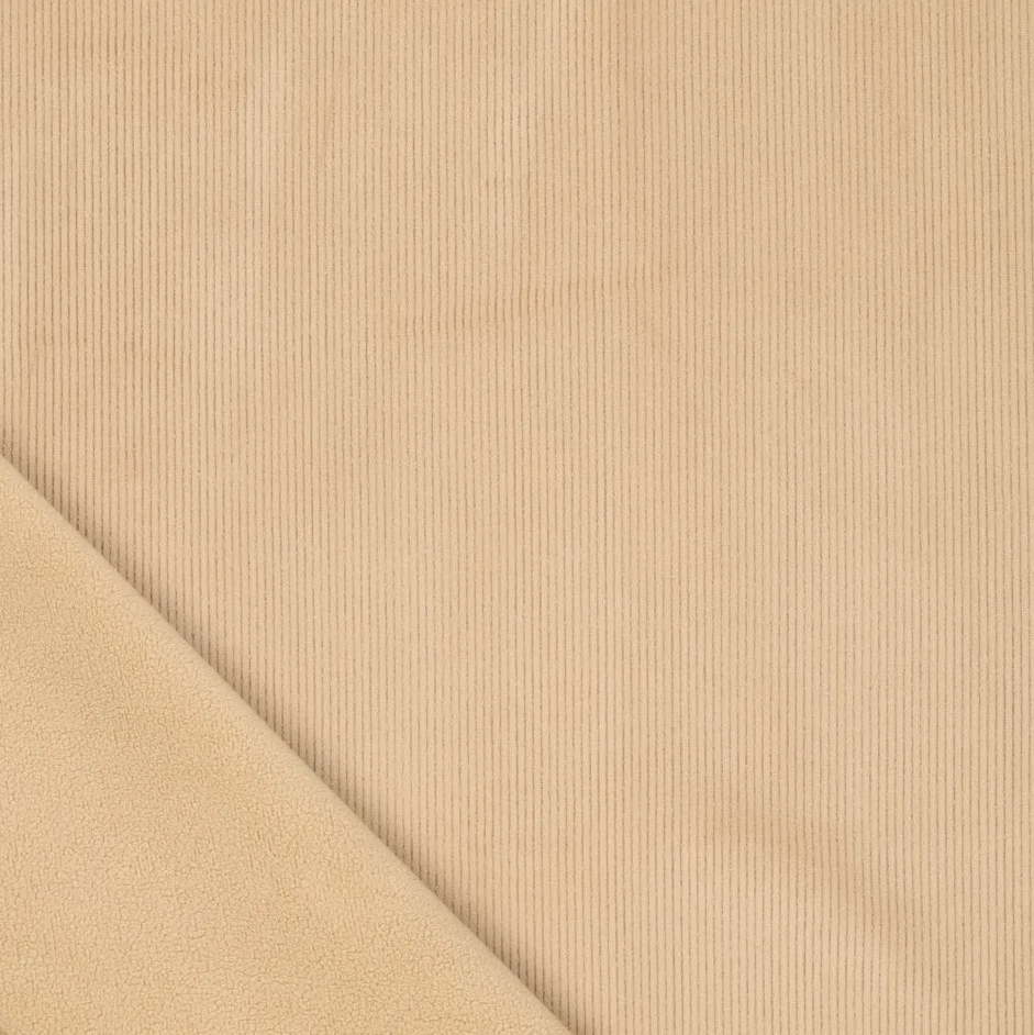 8W Corduroy Supersoft Bounded Beige