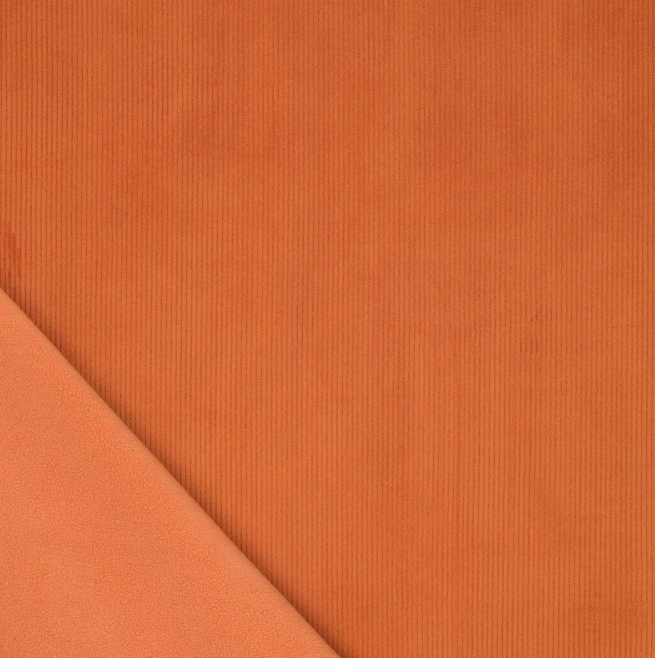 8W Corduroy Supersoft Bounded Oranje