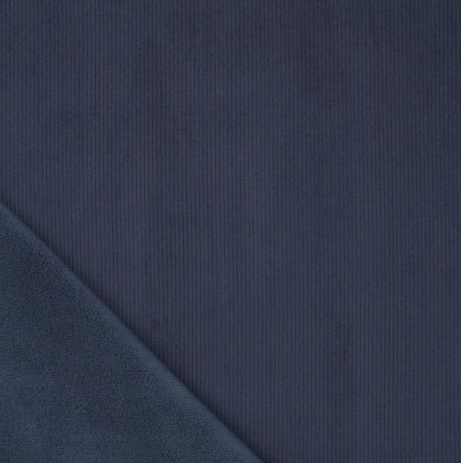 8W Corduroy Supersoft Bounded Navy