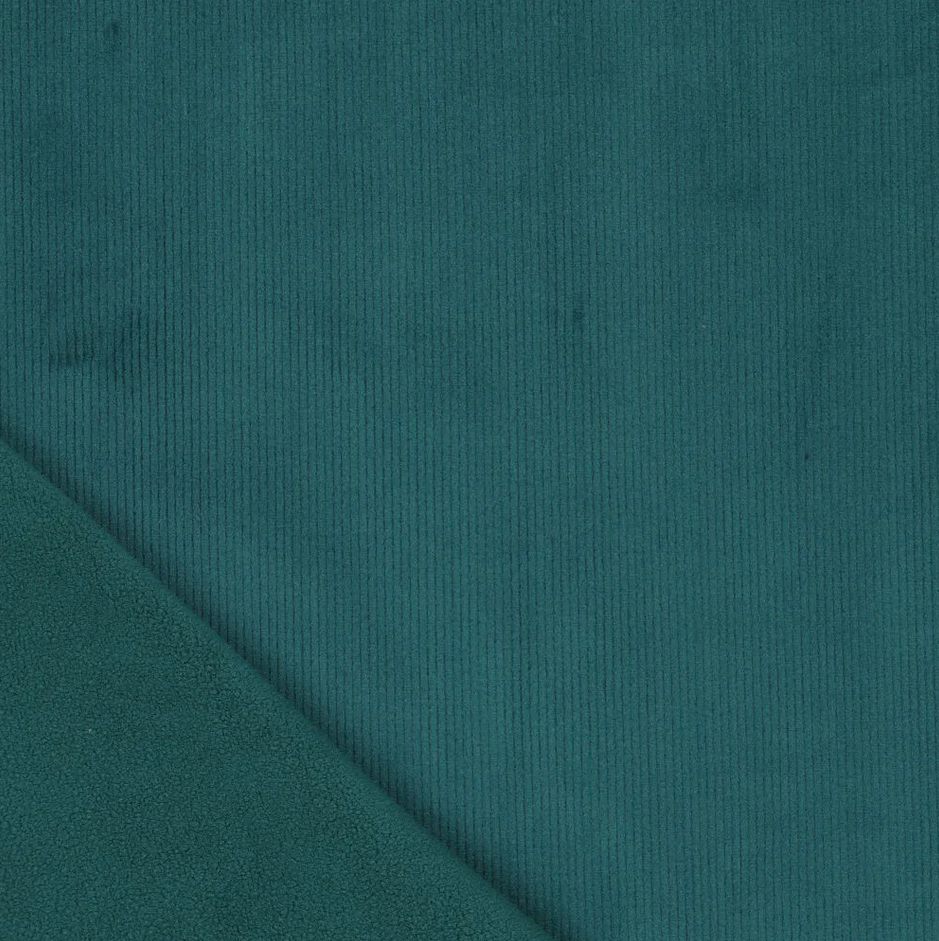 8W Corduroy Supersoft Bounded Dark Green
