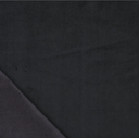 8W Corduroy Supersoft Bounded Black