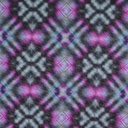 Satin Jacq. Dig. Tiles Fushia/Grey