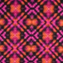 Satin Jacq. Dig. Tiles Pink/Orange
