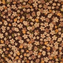 Jersey Dig. Print flowers Brown