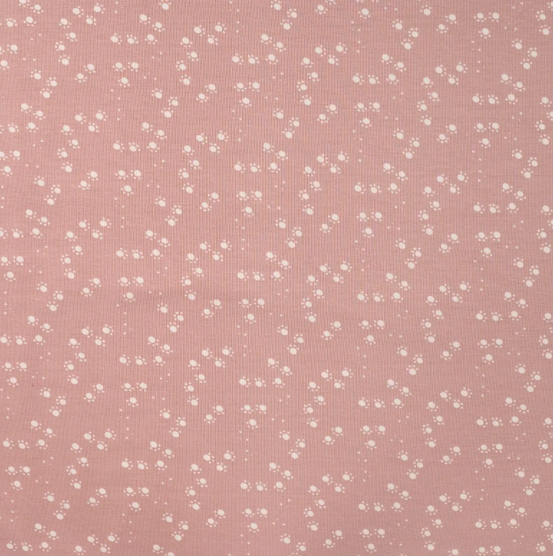 Jersey Print Dogpaws Old Rose