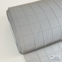 Matelassé Reflective Quilt Grey