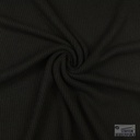 Jersey 1/1 Rib Black
