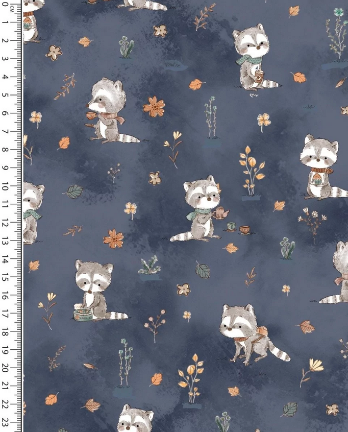 Jersey Digital Racoon Navy