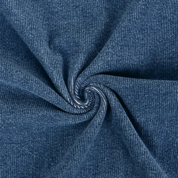 Stretch Jeans Corduroy Midden  blauw