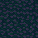 Dubbeljersey Mosaic Purple/Green