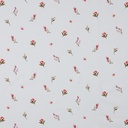 Jersey Digital Flowers White