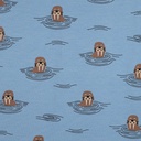 Soft Sweat Walrus Jeansblue