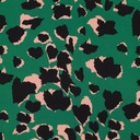 Viscose Animal Green