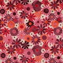 Matelassé Velvet Digi. Flowers Fuchsia