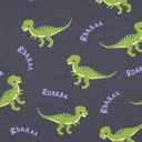 Jersey Melange Dino's Dark Denimblue