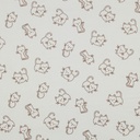 Flanel Cats Off White