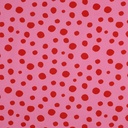 Fine Poplin Balls Red/Rose