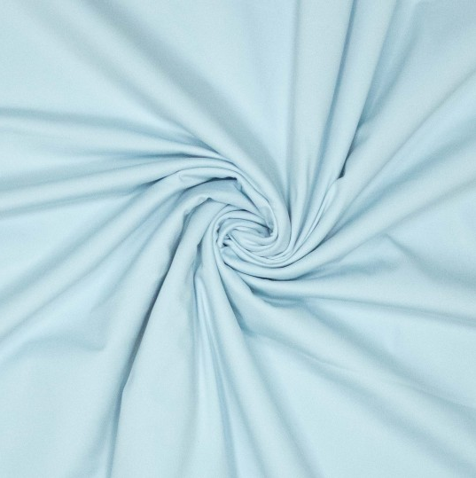 Jersey Super Stretch "Yoga" Light Blue
