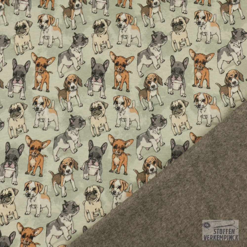 Alpenfleece Digital Dogs Mint