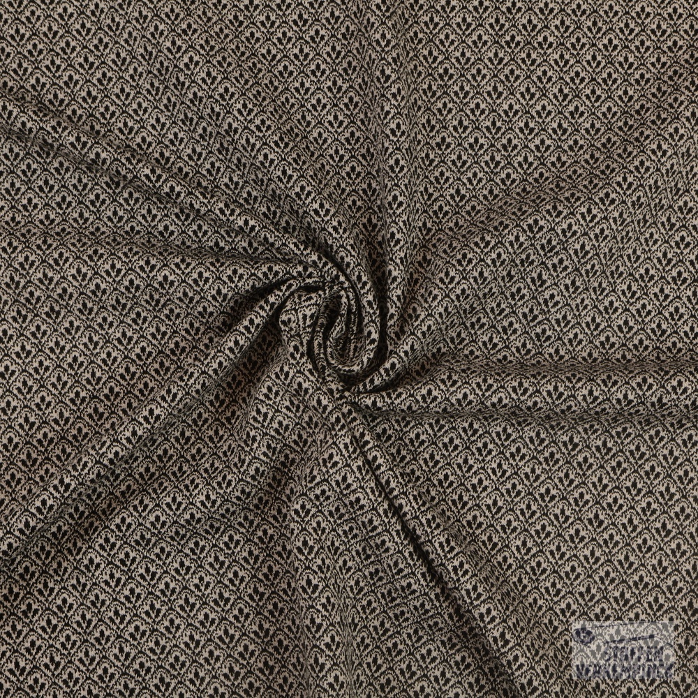 Jacquard Jersey Grijs