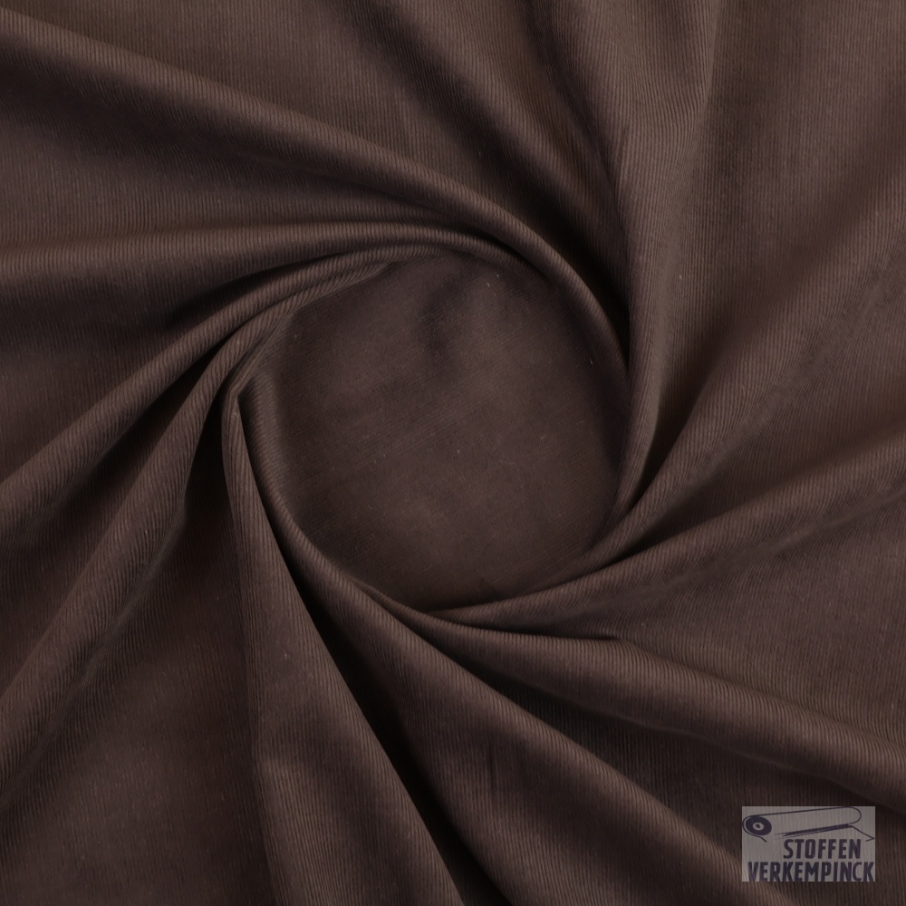Stretch Corduroy Babyrib Bruin
