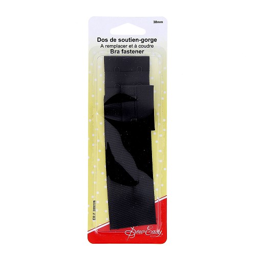 BH sluiting 38mm zwart