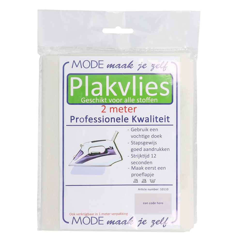 Plakvlies enkelzijdig 200cm x 93cm