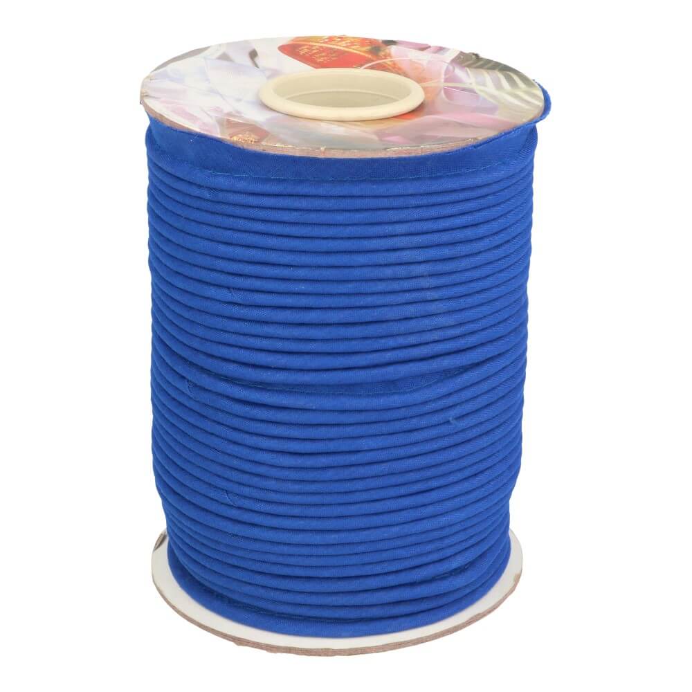 Paspelband kat/polye 3mm kobalt