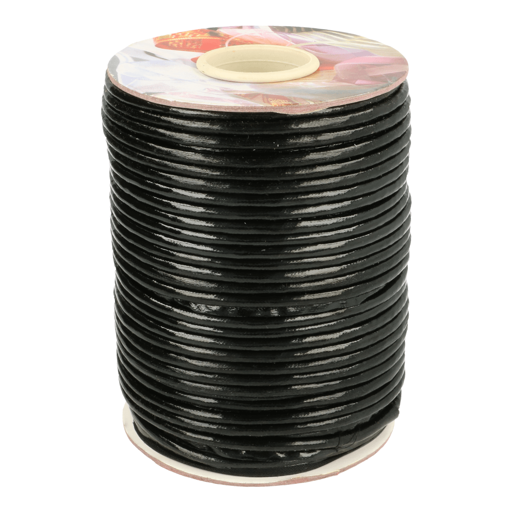 Paspelband lakleer 12mm zwart