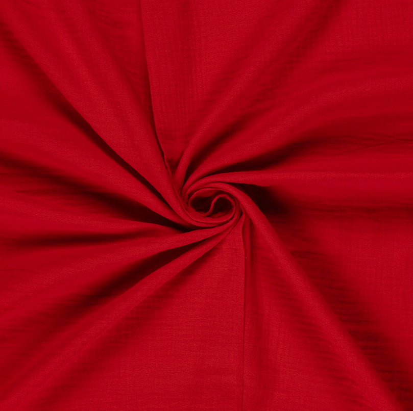 Double Gauze Red
