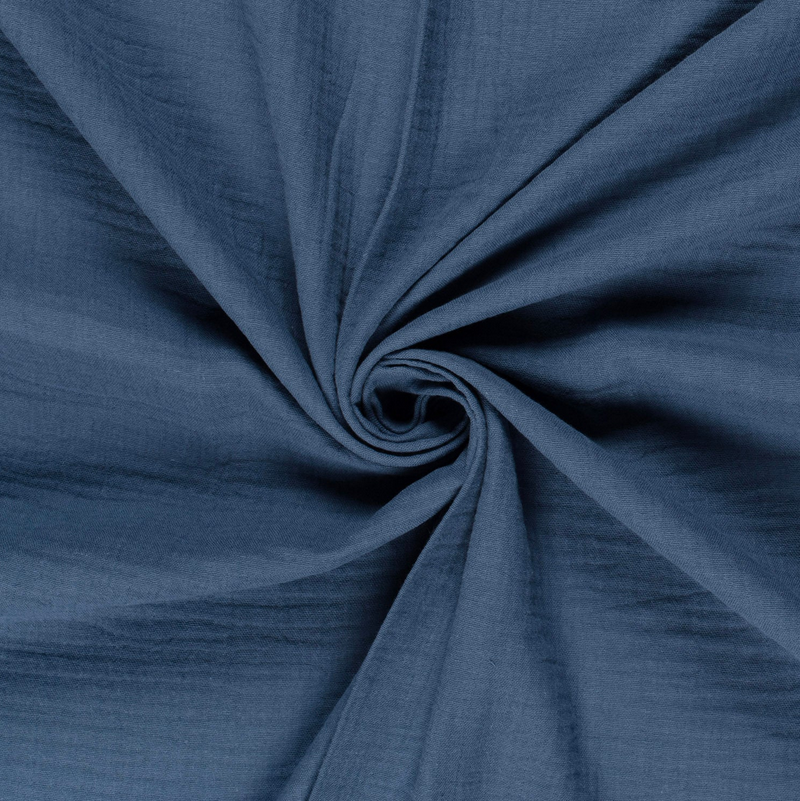 Double Gauze Denim Blue