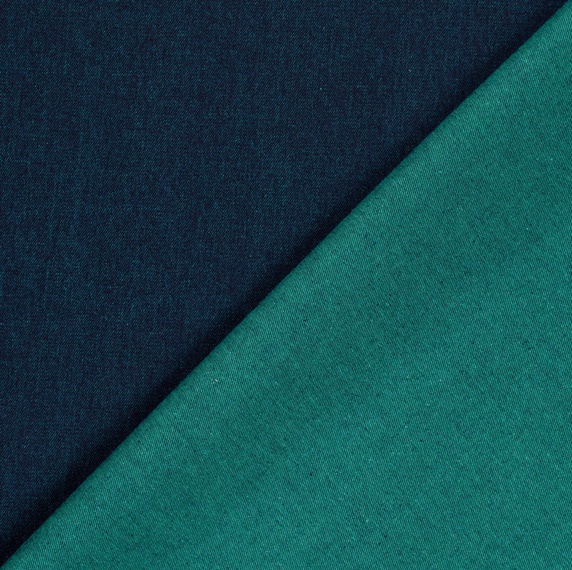 Jeans Bi-color Petrol