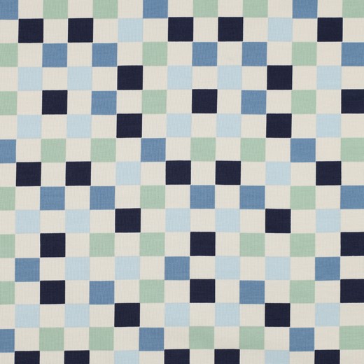 Jersey Checks Blue/Green