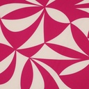 Magnolia Stretch Geometric Fuchsia